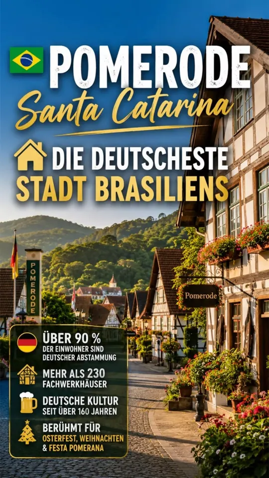 Das deutsche Herz Brasiliens | Pomerode, Santa Catarina